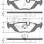 Roadhouse Brake Pads Rear Saab/ Volvo