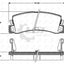 Roadhouse Brake Pads Rear Toyota