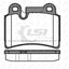 Roadhouse Brake Pads Rear Vw