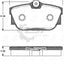 Roadhouse Brake Pads Rear Vw