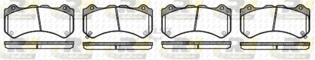 Roadhouse Brake Pads Srt