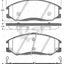 Roadhouse Ceramic Brake Pads Fr Hyundai Can Use Db1450