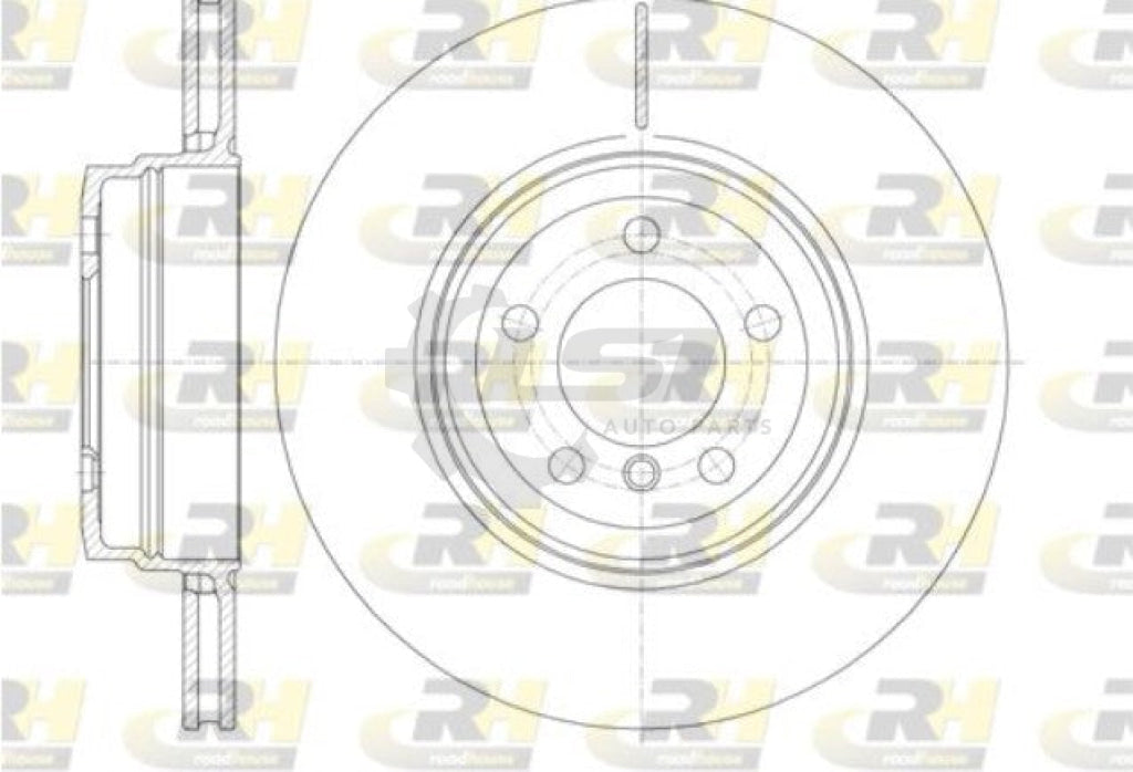 Roadhouse Disc Rotors Rear Bmw 740I 760Li