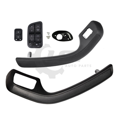 Set 4 Front Inner Door Trim Handle Pull Grab + Switch Ford Falcon BA 02~05 Sedan Pull Handle