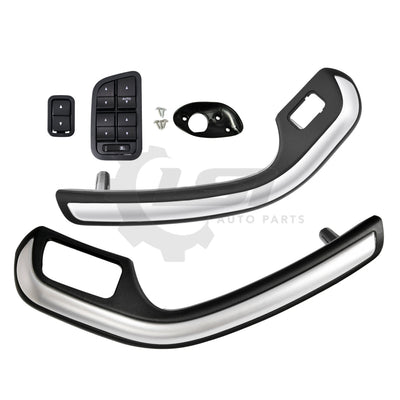 Set 4 Front Inner Door Trim Handle Pull Grab + Switch Ford Falcon BF 05~11 Sedan Pull Handle