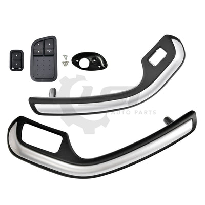 Set 4 Inner Door Trim Handle Pull Grab + Switch For Ford Falcon BF 05~11 Ute Pull Handle