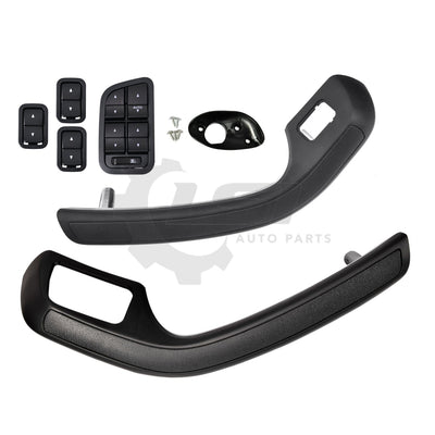 Set 6 Front Inner Door Trim Handle Pull Grab + Switch Ford Falcon BA 02~05 Sedan Pull Handle