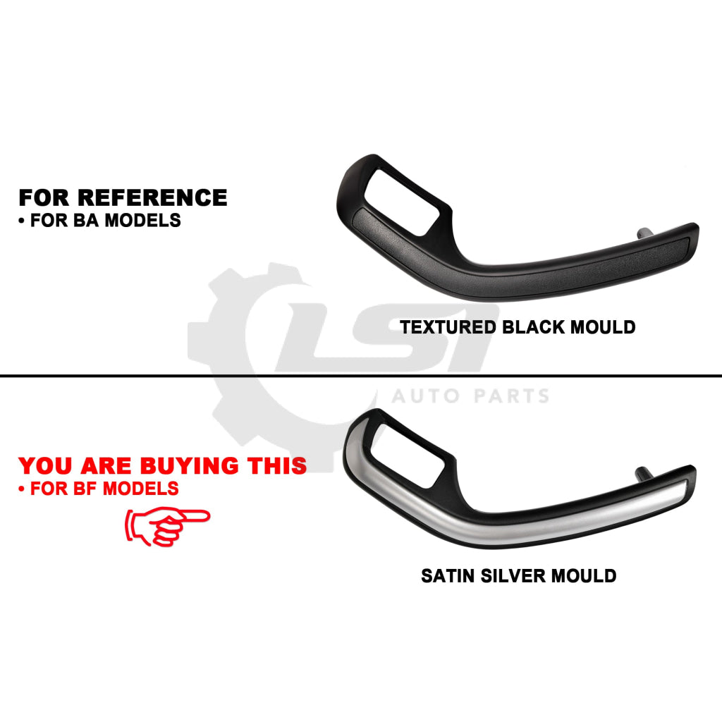Set 6 Front Inner Door Trim Handle Pull Grab + Switch Ford Falcon BF 05~11 Sedan Pull Handle