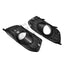 Set LH + RH Fog Light Bezel Cover Black For Ford Falcon FG Series 2 MKII G6 11-14 Fog Light Cover