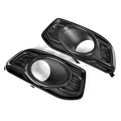 Set LH + RH Fog Light Bezel Cover Black For Ford Falcon FG Series 2 MKII G6 11-14 Fog Light Cover