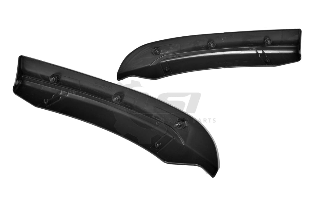 Set Pair Bumper Bar Side Lower Spoiler Pod Black For Ford Falcon Ba Xr6 Xr8 Extension