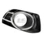 Set Pair Fog Light Bezel Covers Chrome For Ford Falcon FG MK2 11-14 XR XR6 XR8 Fog Light Cover
