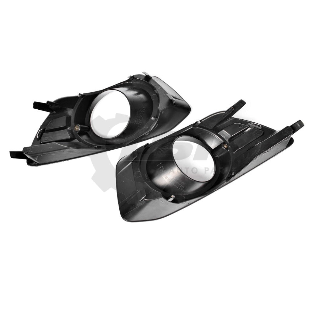 Set Pair Fog Light Bezel Covers Chrome For Ford Falcon FG MK2 11-14 XR XR6 XR8 Fog Light Cover