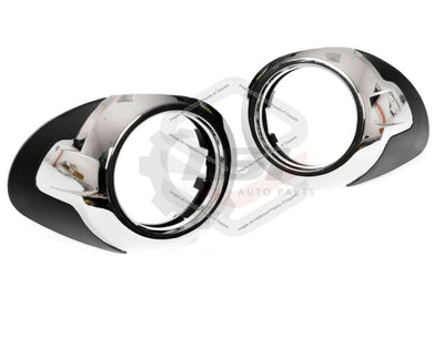 Set Pair Lh+Rh Fog Light Bezel Cover Chrome For Ford Falcon Fg 08~11 Xr6 Xr8