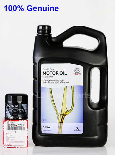 Toyota Genuine Oil Filter + Toyota Genuine Oil