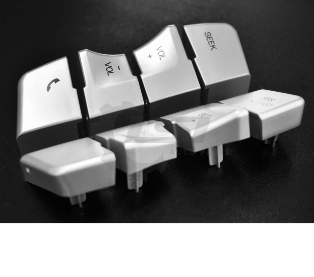 Steering Control Switch Button Caps Covers (Nv) For Ford Fpv Fg Fg-X Xr6 Xr8