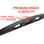Tailgate Door Handle Garnish Cover Black W/H For Nissan Dualis J10 07~14 Ti/Ti-L