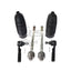 Tie Rod End + Rack End + Boots for Toyota Landcruiser Prado GDJ150 KDJ150 GRJ150 Tie Rod Ends