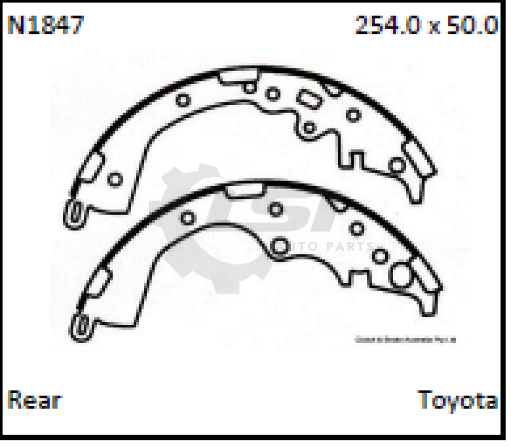 Horse Power Brake Shoes
