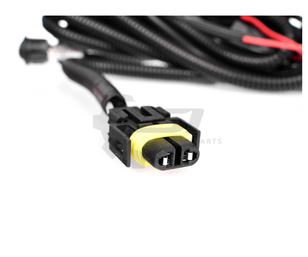 Universal H11 H8 H9 H16 Led Fog Light Wire Harness Wiring Relay Indicator Switch
