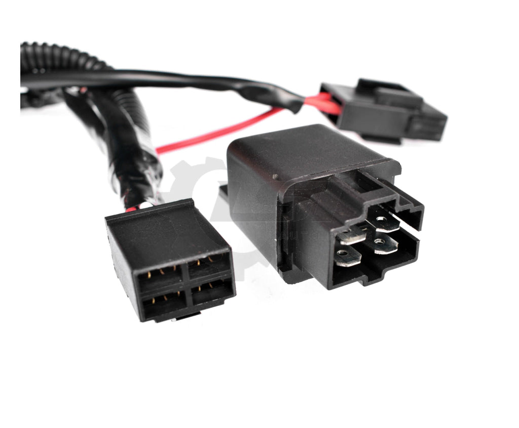 Universal H11 H8 H9 H16 Led Fog Light Wire Harness Wiring Relay Indicator Switch