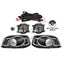 UPGRADE Fog Light Spot Driving Lamp KIT CHROME For Ford Falcon FG Ser 2 XT 11-14 Fog Light