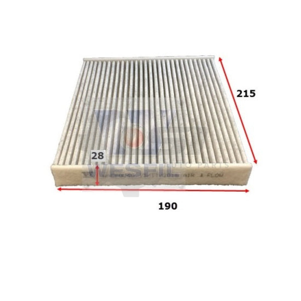 Wesfil Cabin Filter Service Kit WK34CAB for Toyota Hilux 2005-2015 KUN16/26 (RSK2) Filter Kit