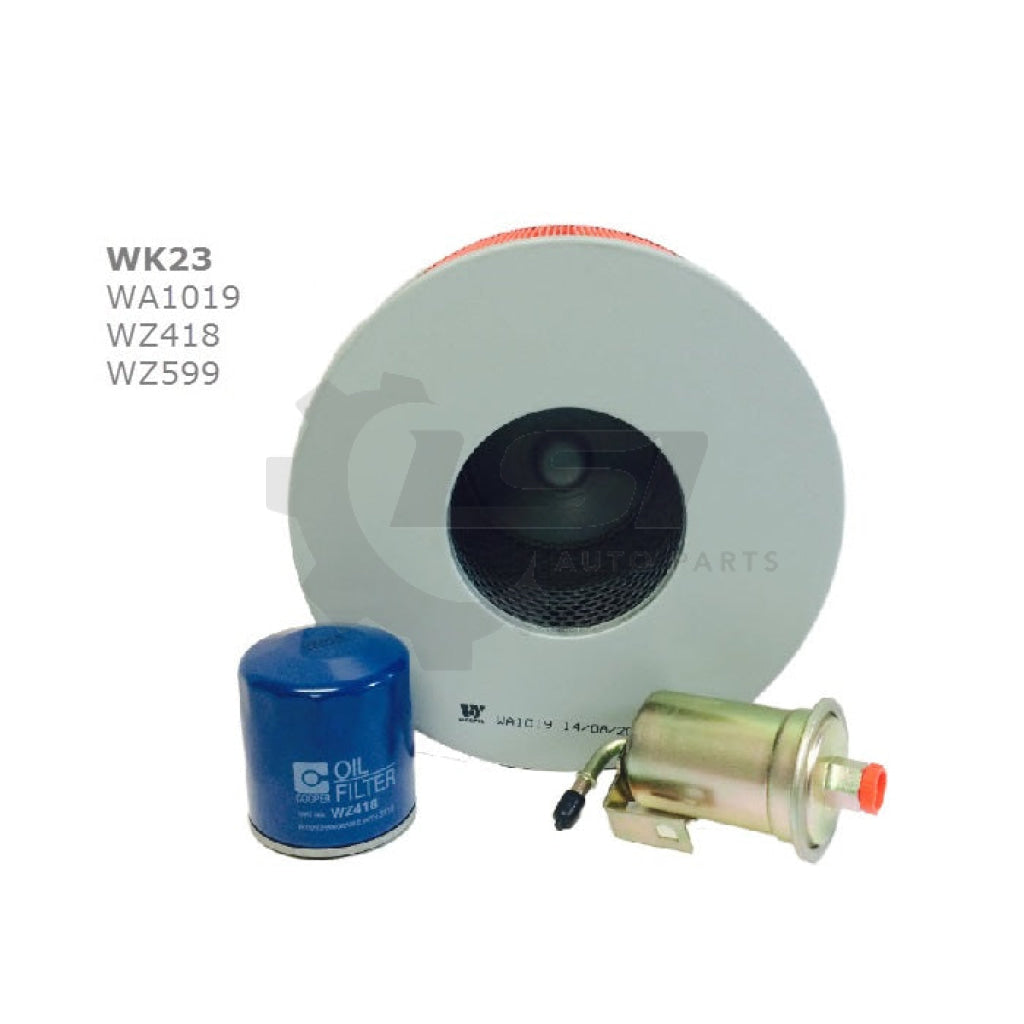 Wesfil Filter Kit WK23 for Toyota Landcruiser 1998-2007 UZJ100 Filter Kit