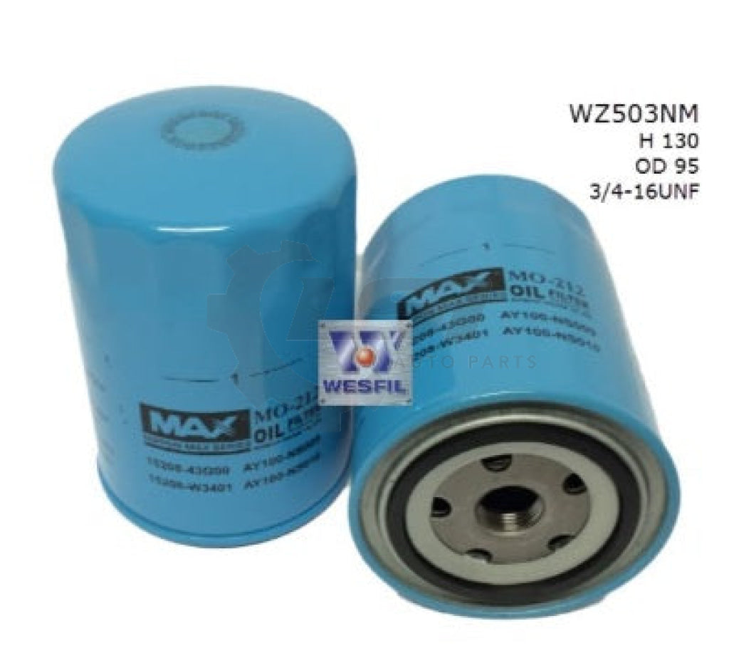 Wesfil Filter Kit WK30 for Nissan Patrol 1998-2003 4.2L TD42 (RSK13) Filter Kit
