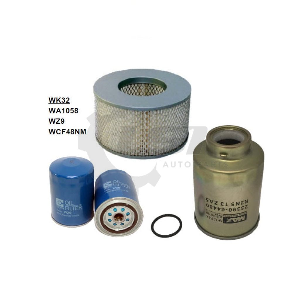 Wesfil Filter Kit WK32 for Toyota Hilux 1997-2005 LN Filter Kit
