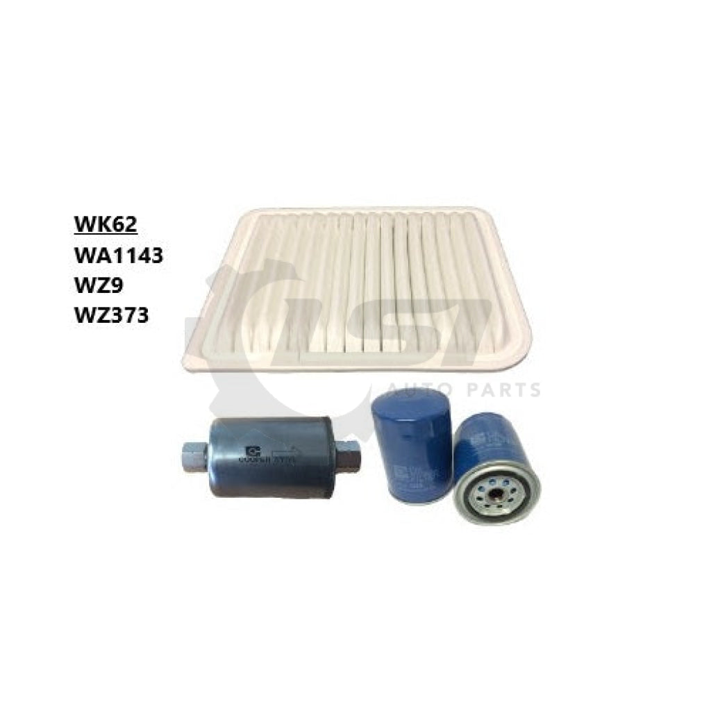 Wesfil Air Oil Fuel Filter Kit WK62 for Ford Falcon BA 6CYL 2002-2005 4.0L Filter Service Kit