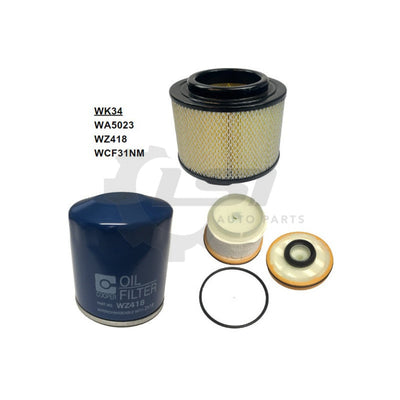 Wesfil Filter Service Kit WK34 for Toyota Hilux 2005-2015 KUN16/26 (RSK2) Filter Kit