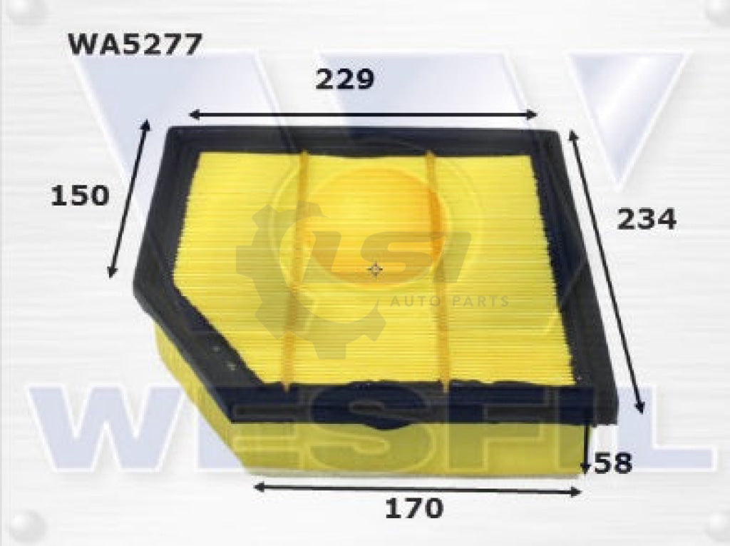 Wesfil Oil Air Filter Set For Toyota Rav4 Ala49 Service Kit