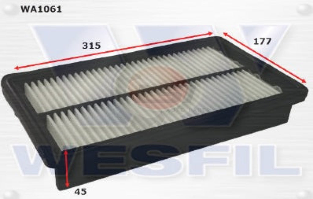 Wesfil Oil Air Filter Set For Mazda 6 Service Kit