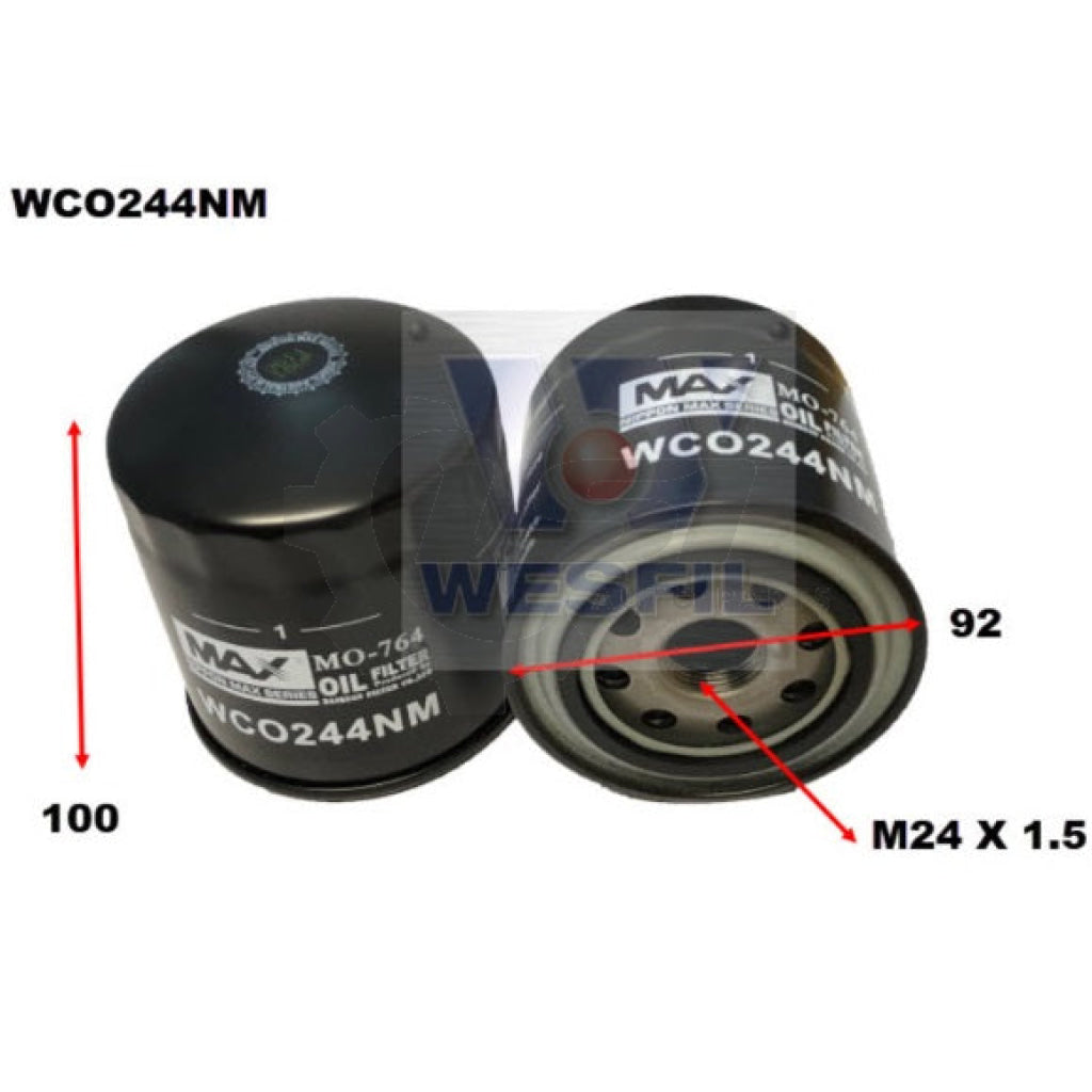 Wesfil Oil Air Fuel Filter Service Kit For Tata Xenon 2.2L Td 11/2013-09/2014