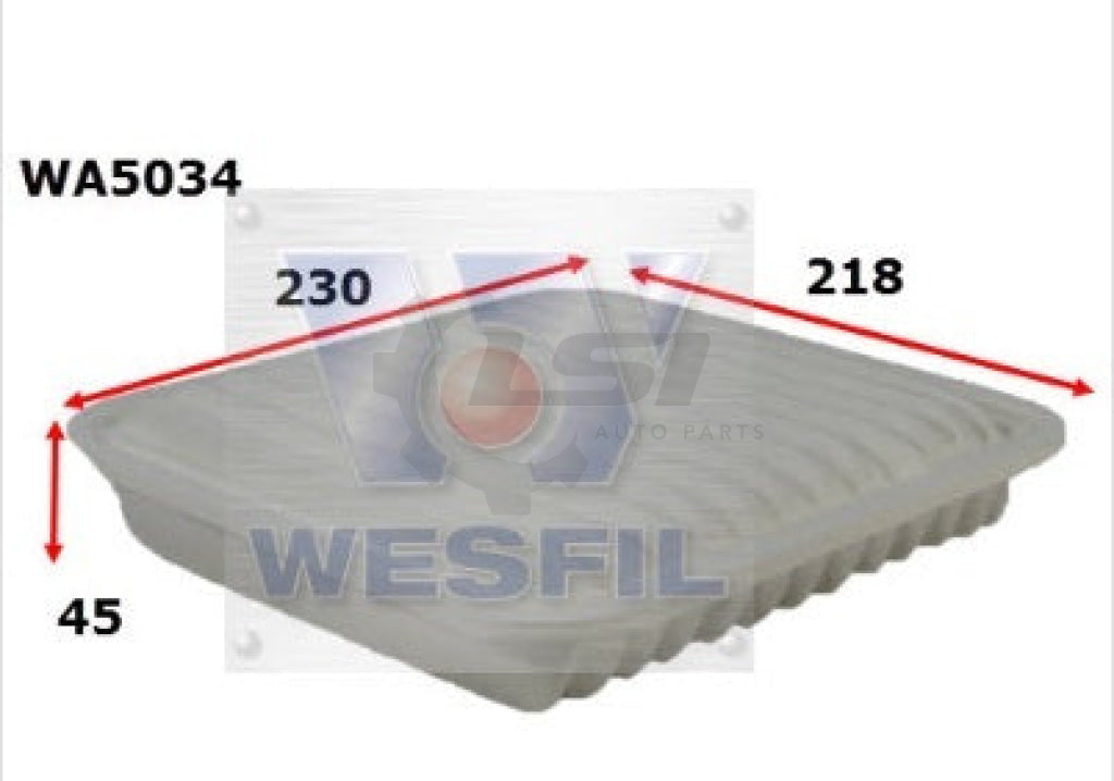 Wesfil Oil Air Fuel Filter Service Kit For Toyota Camry Acv36R 2.4L 09/02-06/06