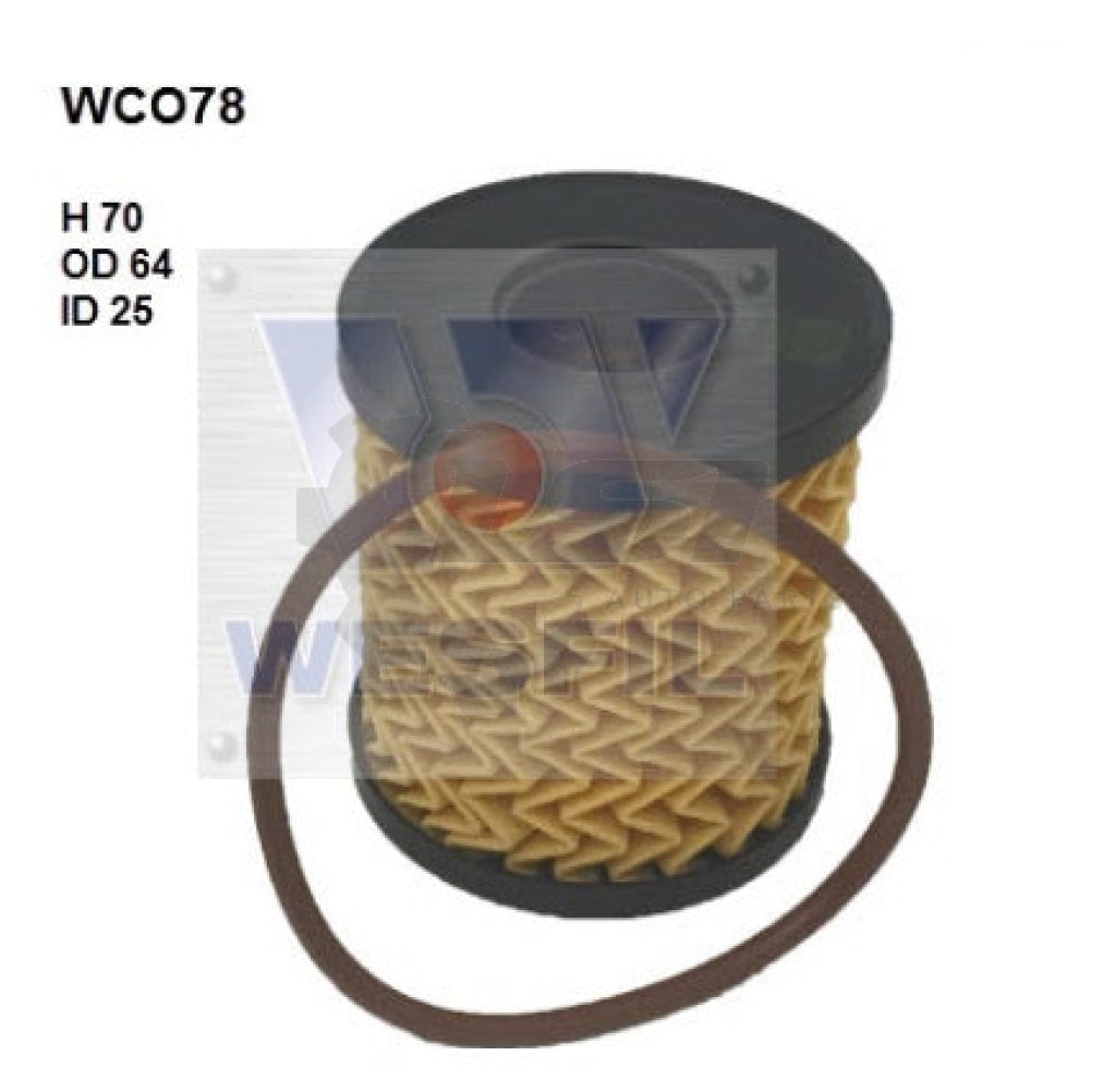 Wesfil Oil Filter Wco78