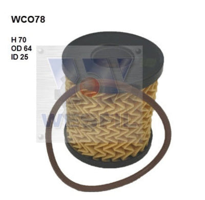 Wesfil Oil Filter Wco78