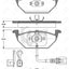 Roadhouse Brake Pads Fr Audi/ Skoda/ Vw